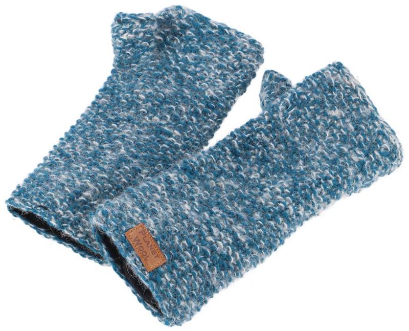 Guru-Shop Strickhandschuhe Handgestrickte Pulswärmer, Handstulpen,.. Guru-Shop Strickhandschuhe Handgestrickte Pulswärmer, Handstulpen,.. von Guru-Shop