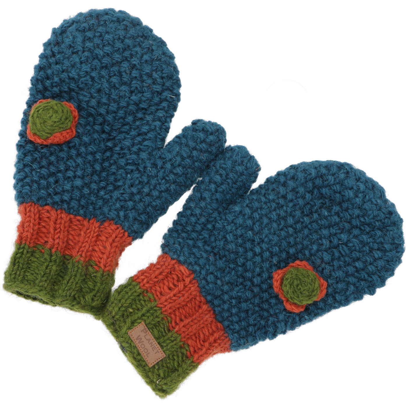 Guru-Shop Strickhandschuhe Handschuhe, gestrickte Fausthandschuhe mit.. Guru-Shop Strickhandschuhe Handschuhe, gestrickte Fausthandschuhe mit.. von Guru-Shop