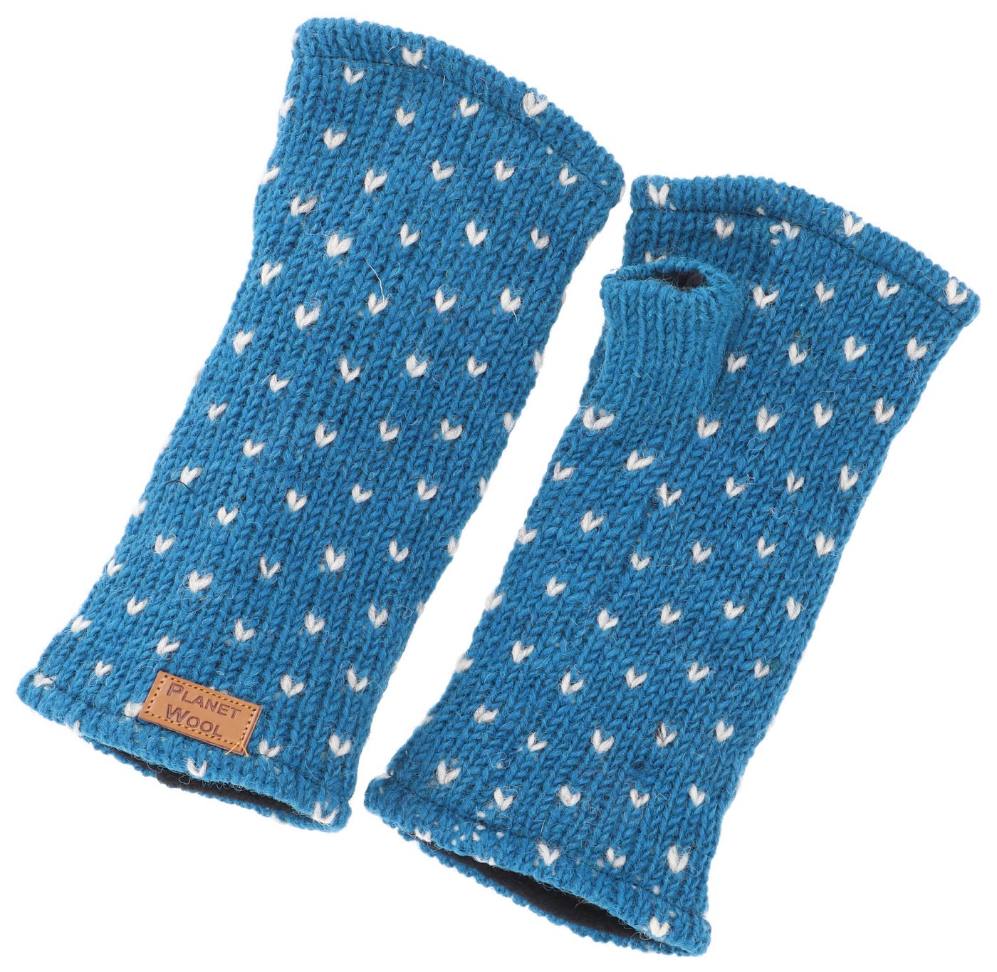 Guru-Shop Strickhandschuhe Handstulpen, handgestrickte Wollstulpen mit.. Guru-Shop Strickhandschuhe Handstulpen, handgestrickte Wollstulpen mit.. von Guru-Shop