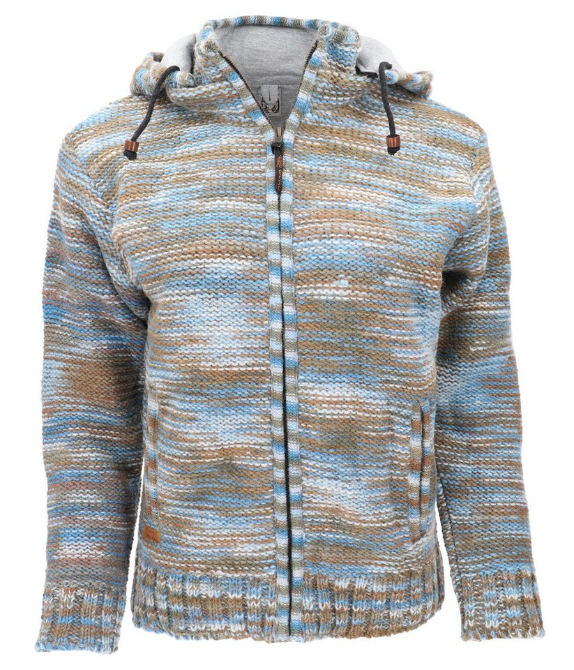 Guru-Shop Strickjacke Kuschelige Strickjacke mit natürlichem.. alternative Bekleidung Guru-Shop Strickjacke Kuschelige Strickjacke mit natürlichem.. alternative Bekleidung von Guru-Shop