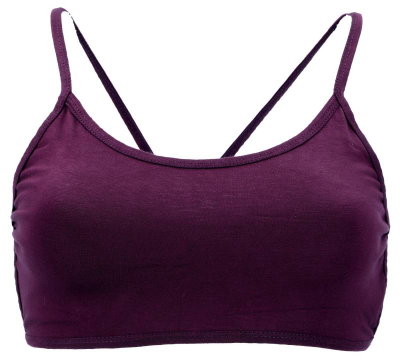 Guru-Shop T-Shirt Goa Psytrance Bikini Top, Boho Top, Pixi Yoga.. Festival, Ethno Style, alternative Bekleidung von Guru-Shop