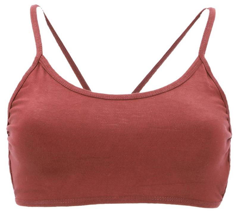 Guru-Shop T-Shirt Goa Psytrance Bikini Top, Boho Top, Pixi Yoga.. Festival, Ethno Style, alternative Bekleidung von Guru-Shop