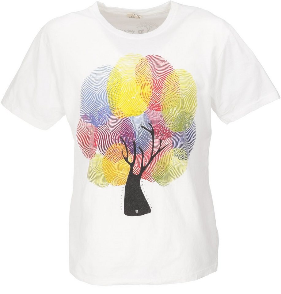 Guru-Shop T-Shirt Retro T-Shirt, Tree save earth T-Shirt - Finger.. Retro Guru-Shop T-Shirt Retro T-Shirt, Tree save earth T-Shirt - Finger.. Retro von Guru-Shop