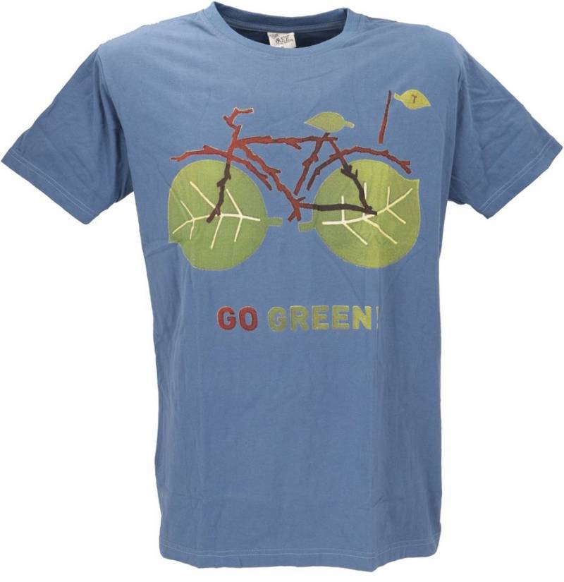Guru-Shop T-Shirt Retro T-Shirt, Tree save earth T-Shirt - Go.. Retro Guru-Shop T-Shirt Retro T-Shirt, Tree save earth T-Shirt - Go.. Retro von Guru-Shop