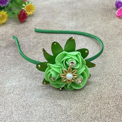 GuruEmbellish Blumen-Haarband für Hochzeit, Haarband, Grün GuruEmbellish Blumen-Haarband für Hochzeit, Haarband, Grün von GuruEmbellish