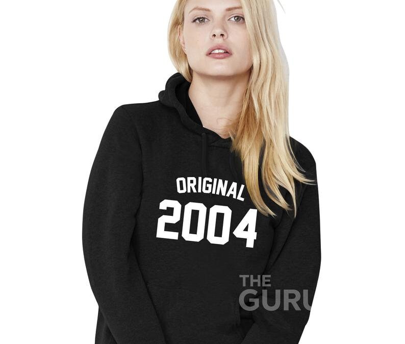 18.geburtstag Hoodie 2004 Geburtstag 18 Geschenk Original von GuruTees