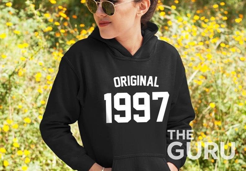 24 Geburtstag Hoodie 1997 Geschenk Original von GuruTees