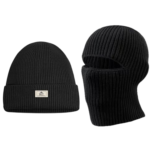 Gurxi 2 Stück Sturmhaube Motorrad Winddichte Warme Gesichtsmaske Für Männer Frauen Sturmhaube Winter Winter Skimaske Für Herren Damen Geeignet Zum Fahrrad, Motorradfahren, Skifahren, Laufen von Gurxi