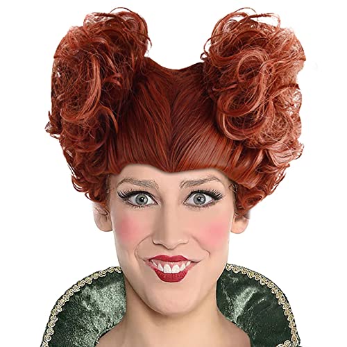 Gusengo Winifred Sanderson Cospaly Perücke - Perücke Für Winifred Sanderson Von Hocus Pocus, Halloween Party Karneval Kostüm Cosplay Partyzubehör Für Halloween Gusengo Winifred Sanderson Cospaly Perücke - Perücke Für Winifred Sanderson Von Hocus Pocus, Halloween Party Karneval Kostüm Cosplay Partyzubehör Für Halloween von Gusengo