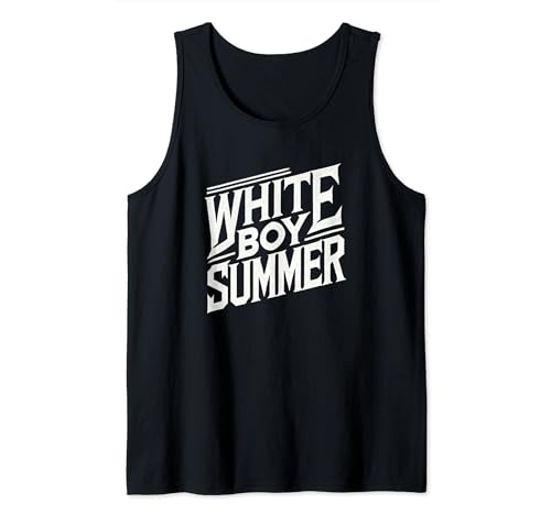 White Boy Summer | Bootfahren | Lustige Herren | Sommer-Humor Tank Top White Boy Summer | Bootfahren | Lustige Herren | Sommer-Humor Tank Top von Gush