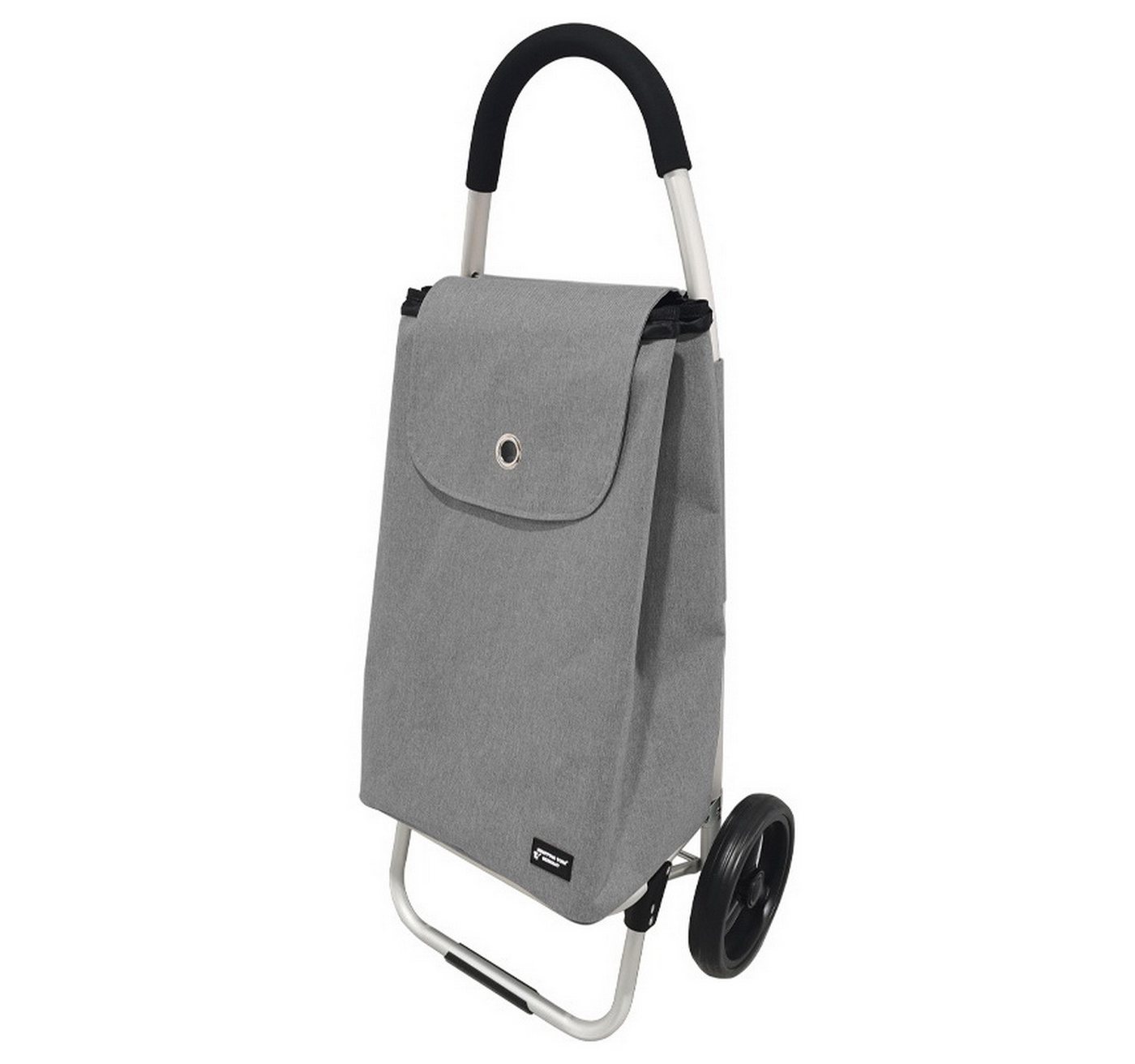 Gustav Voss Einkaufstrolley Aluminium Einkaufs-Trolley fahrbare Einkaufstasche Einkauf-Tasche, 44 l von Gustav Voss