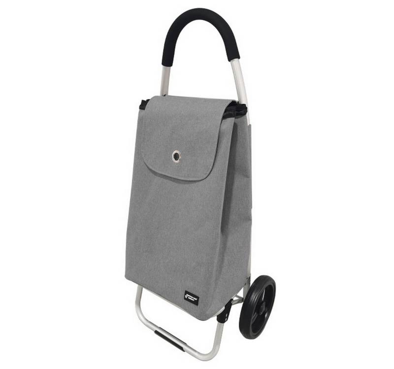 Gustav Voss Einkaufstrolley Aluminium Einkaufs-Trolley fahrbare Einkaufstasche Einkauf-Tasche, 44 l von Gustav Voss