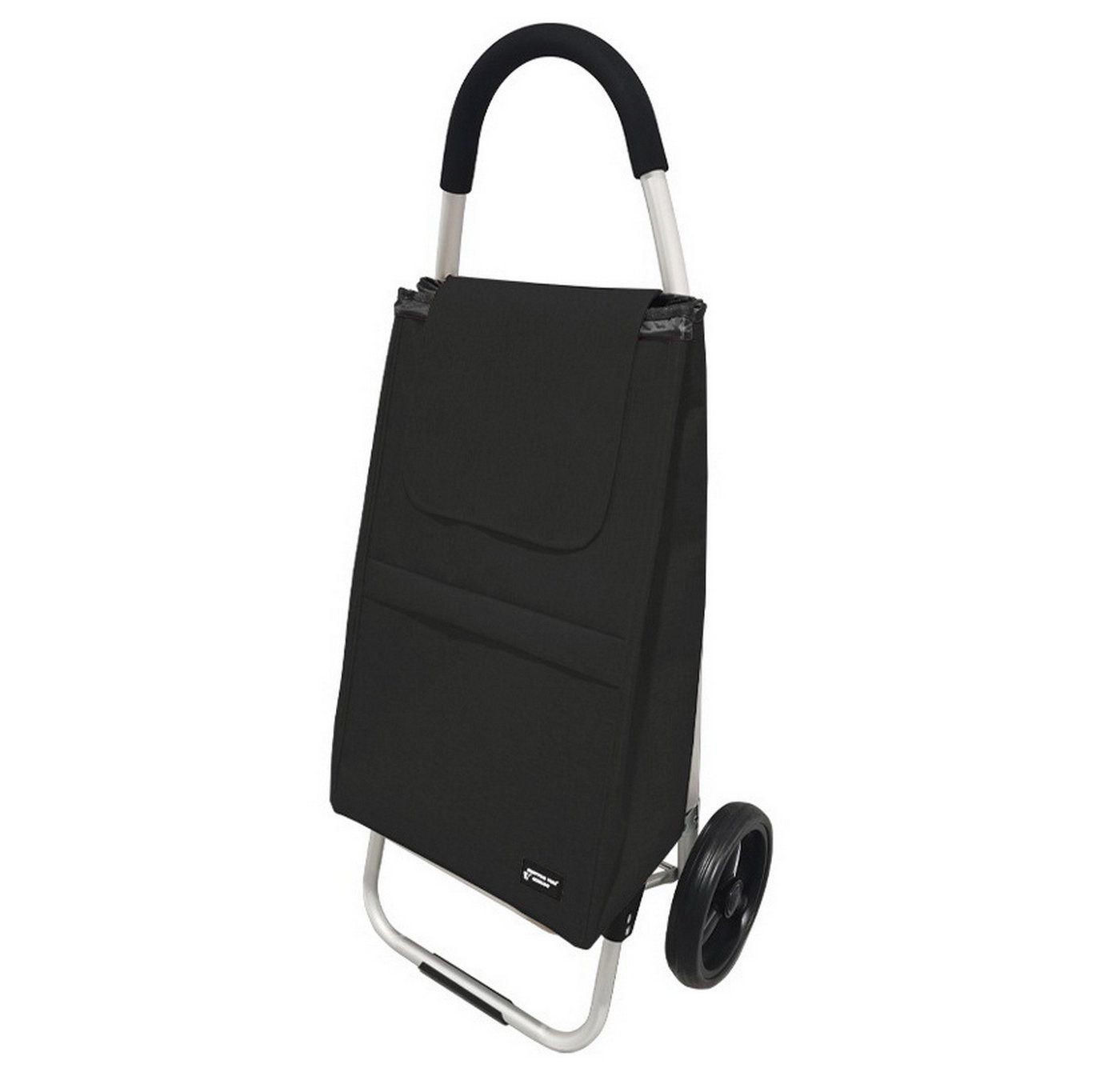Gustav Voss Einkaufstrolley Hackenporsche fahrbare Einkaufstasche Aluminium Trolley, 44 l, Gestell zusammenklappbar von Gustav Voss
