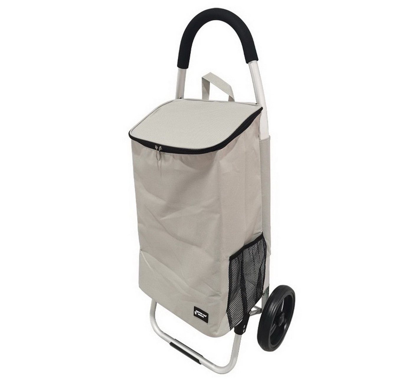 Gustav Voss Einkaufstrolley Trolley mit isolierter Einkaufstasche Iso-Einkauftasche Hackenporsche, 44 l, Aluminium-Gestell, 2 große Räder von Gustav Voss