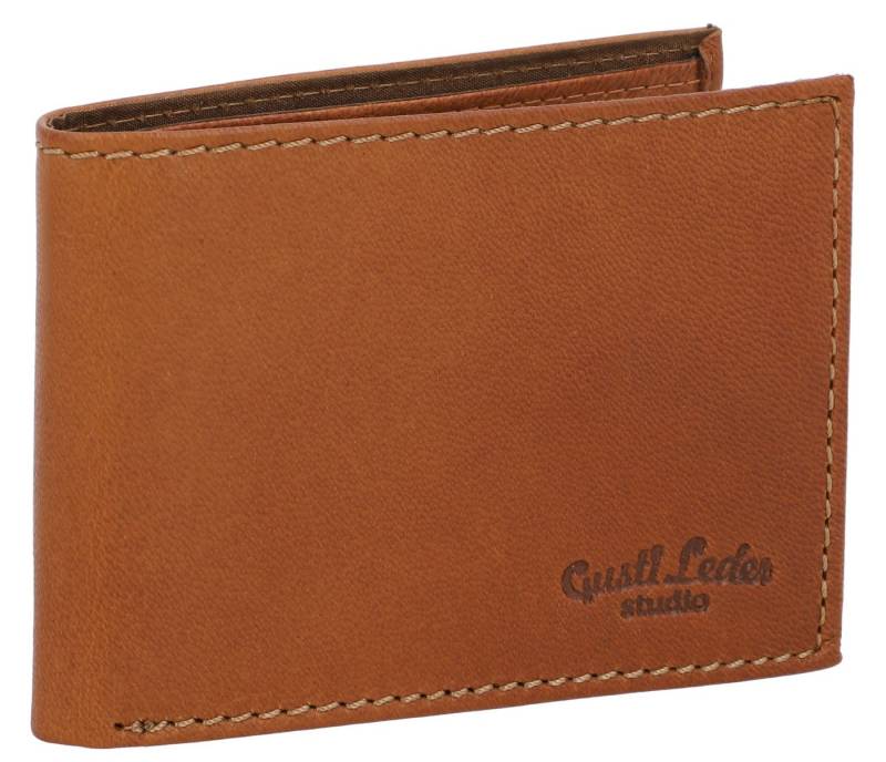 Gusti Leder Geldbörse Lewi (Querformat, 1-tlg., Querformat) von Gusti Leder