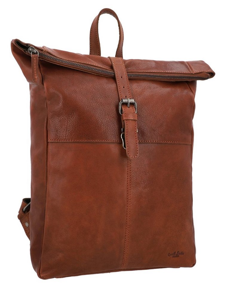 Gusti Leder Rucksack Gusti Leder Rucksack Valja (1-tlg), Rucksack Lederrucksack Vintage Wanderrucksack Braun Leder von Gusti Leder