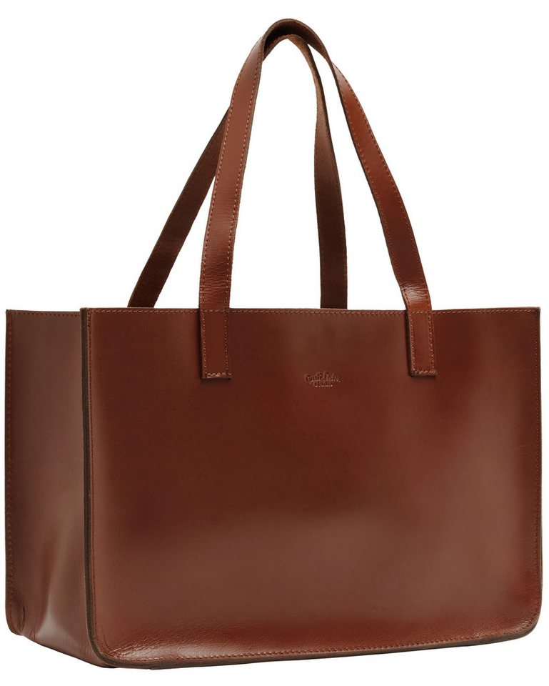 Gusti Leder Shopper Agatha Handtasche Ledertasche Damen Leder (1-tlg), Aktenordner von Gusti Leder
