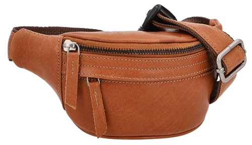 Gusti Gürteltasche Leder Spencer I Bauchtasche Leder Damen & Herren I Hochwertige Hüfttasche Herren & Damen aus Echtleder mit verstellbarem Gurt von Gusti
