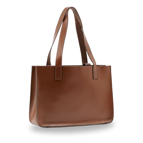Gusti Shopper Leder Agatha S - Kompakte Ledertasche für Uni & Büro - Eleganter kleiner Leder Shopper Damen mit stabilem Trageriemen Gusti Shopper Leder Agatha S - Kompakte Ledertasche für Uni & Büro - Eleganter kleiner Leder Shopper Damen mit stabilem Trageriemen von Gusti
