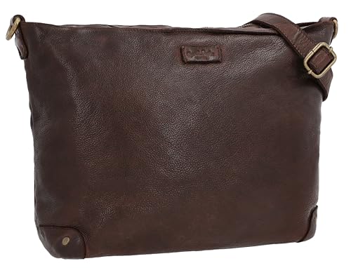 Gusti Handtasche Leder - Suzanne Damen Umhängetasche Ledertasche Vintage Braun Leder Gusti Handtasche Leder - Suzanne Damen Umhängetasche Ledertasche Vintage Braun Leder von Gusti