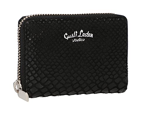 Gusti Leder Portemonnaie Damen ABEL – Geldbörse Damen mit vielen Kartenfächern aus echtem Leder – Kompakt, langlebig & elegant von Gusti