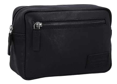 Gusti Leder Kulturtasche Carmina - Waschtasche Herren Damen Schwarz Leder Gusti Leder Kulturtasche Carmina - Waschtasche Herren Damen Schwarz Leder von Gusti