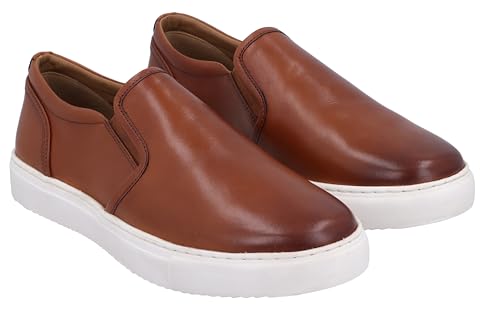 Gusti Leder Loafer Niles - Schuhe Lederschuhe Halbschuhe Slipper Herren Braun von Gusti