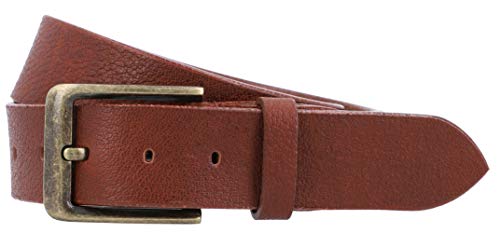 Gusti Ledergürtel Leder - Verner Gürtel Herren Belt Businessgürtel Braun Echtleder (120) von Gusti