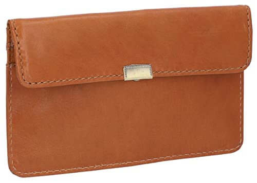 Gusti Portemonnaie Leder - Rani Portmonee Geldbörse Brieftasche Geldscheintasche Clutch Damen Vintage Leder Braun von Gusti