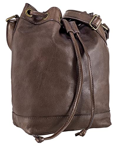 Gusti Umhängetasche Leder - Ivy Leder Schultertasche Handtasche Beutel Tasche Ledertasche Damen Leder von Gusti