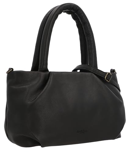 Gusti Umhängetasche Leder - Roswitha Handtasche Schultertasche Umhängetasche Damen schwarz Leder von Gusti