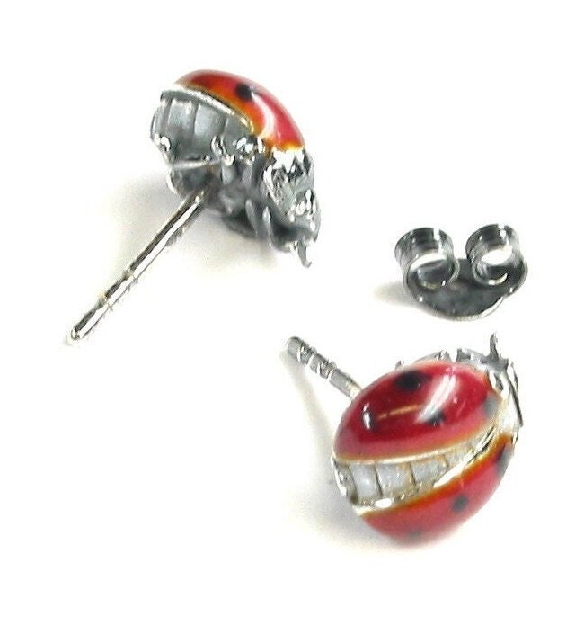 Marienkäfer Ohrstecker Marienkäfer Ohrstecker von GuthmannJewelry