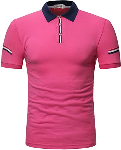 Herren Poloshirt Polohemd Kurzarm Polohemd Slim Basic Polo Shirt S-XXL von Gutsbox