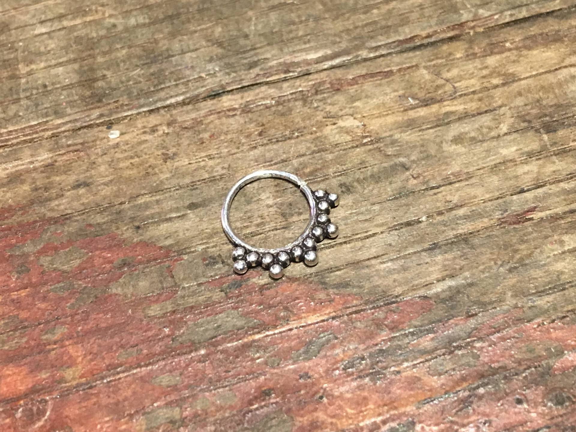 925 Silber Septum/Tragus Piercing Schmuck von GutsyGingers