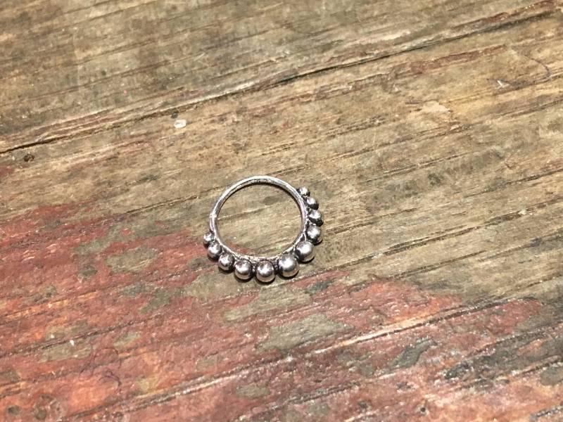 925Er Silber Piercing Schmuck Septum/Tragus - Style I 925Er Silber Piercing Schmuck Septum/Tragus - Style I von GutsyGingers