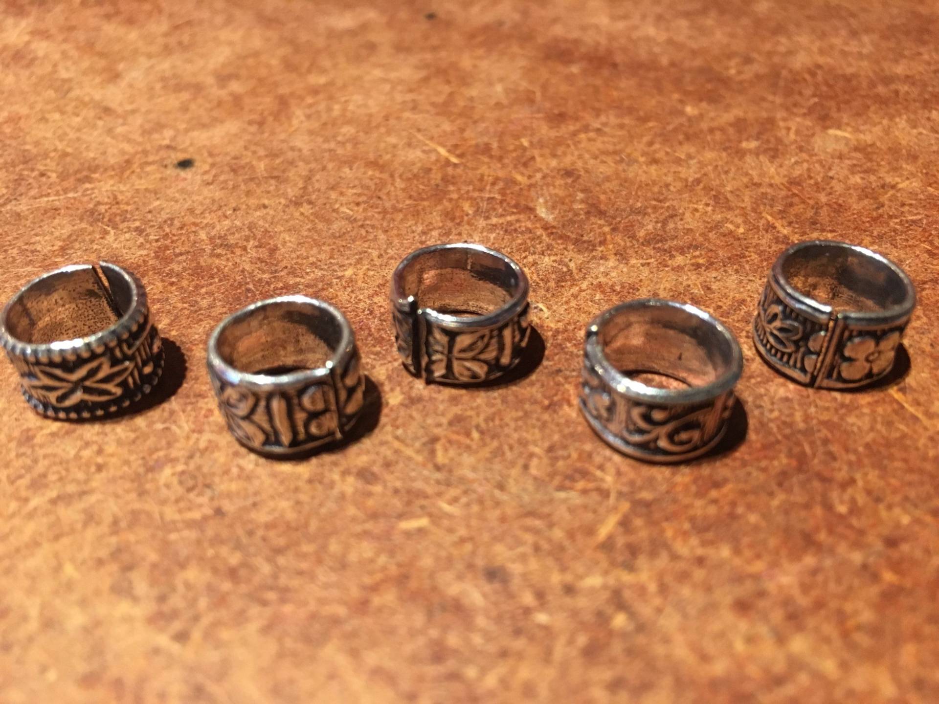 Dreadlock Perlen - Weißes Messing 5Er Pack Dreadlock Perlen - Weißes Messing 5Er Pack von GutsyGingers