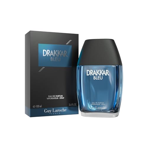 Guy Laroche Drakkar Bleu, Ikonischer Designerduft, Kraftvolles, aquatisches & frisches Eau de Parfum, 100ml von Guy Laroche