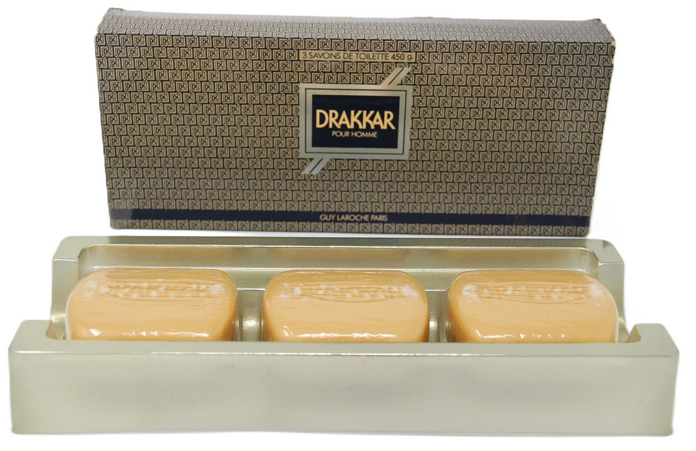 Guy Laroche Handseife Guy Laroche Drakkar Pour HOmme 3 x Seife / Savons de Toilette 3x150g von Guy Laroche