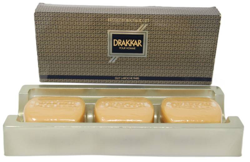Guy Laroche Handseife Guy Laroche Drakkar Pour HOmme 3 x Seife / Savons de Toilette 3x150g von Guy Laroche