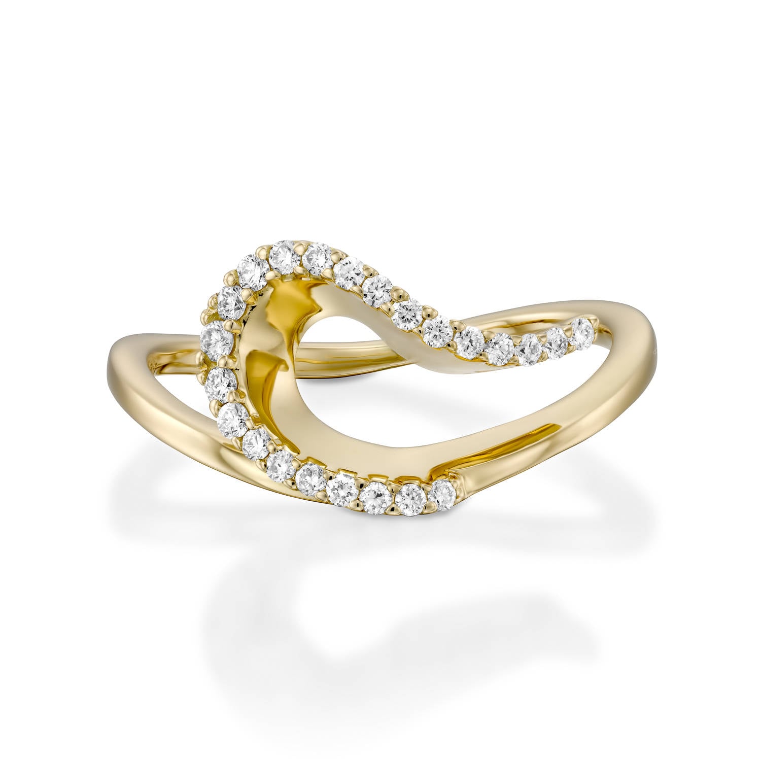 Einzigartige Diamant-Versprechen Ring Für Frauen Einzigartige Diamant-Versprechen Ring Für Frauen von GuyGrossJewelry