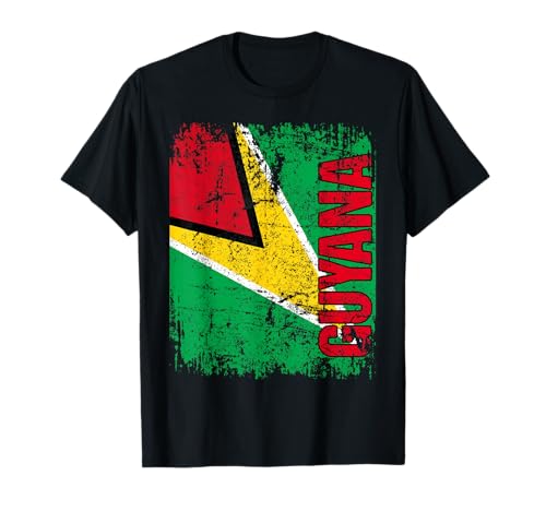 GUYANA Flagge | Damen Herren Kinder GUYANA T-Shirt GUYANA Flagge | Damen Herren Kinder GUYANA T-Shirt von Guyana Family Shop