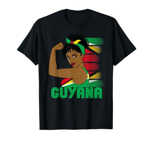 Guyanese Mädchen Guyana Mädchen Chica Guyanes T-Shirt von Guyanese Girl Guyana Guyanes For Women