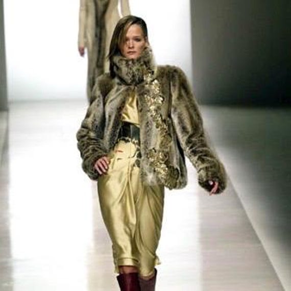 Chloé Aw2001 Kunstpelzmantel Von Stella Mccartney von GuzziArchive