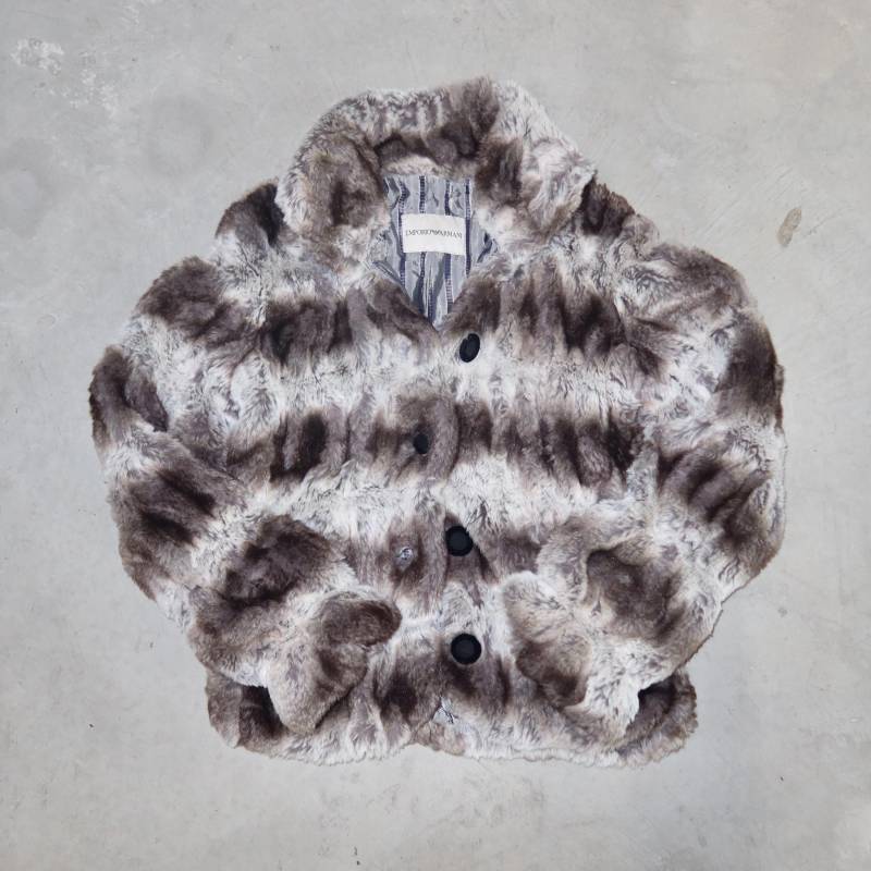 Emporio Armani Aw2005 Kunstpelz Mantel Emporio Armani Aw2005 Kunstpelz Mantel von GuzziArchive