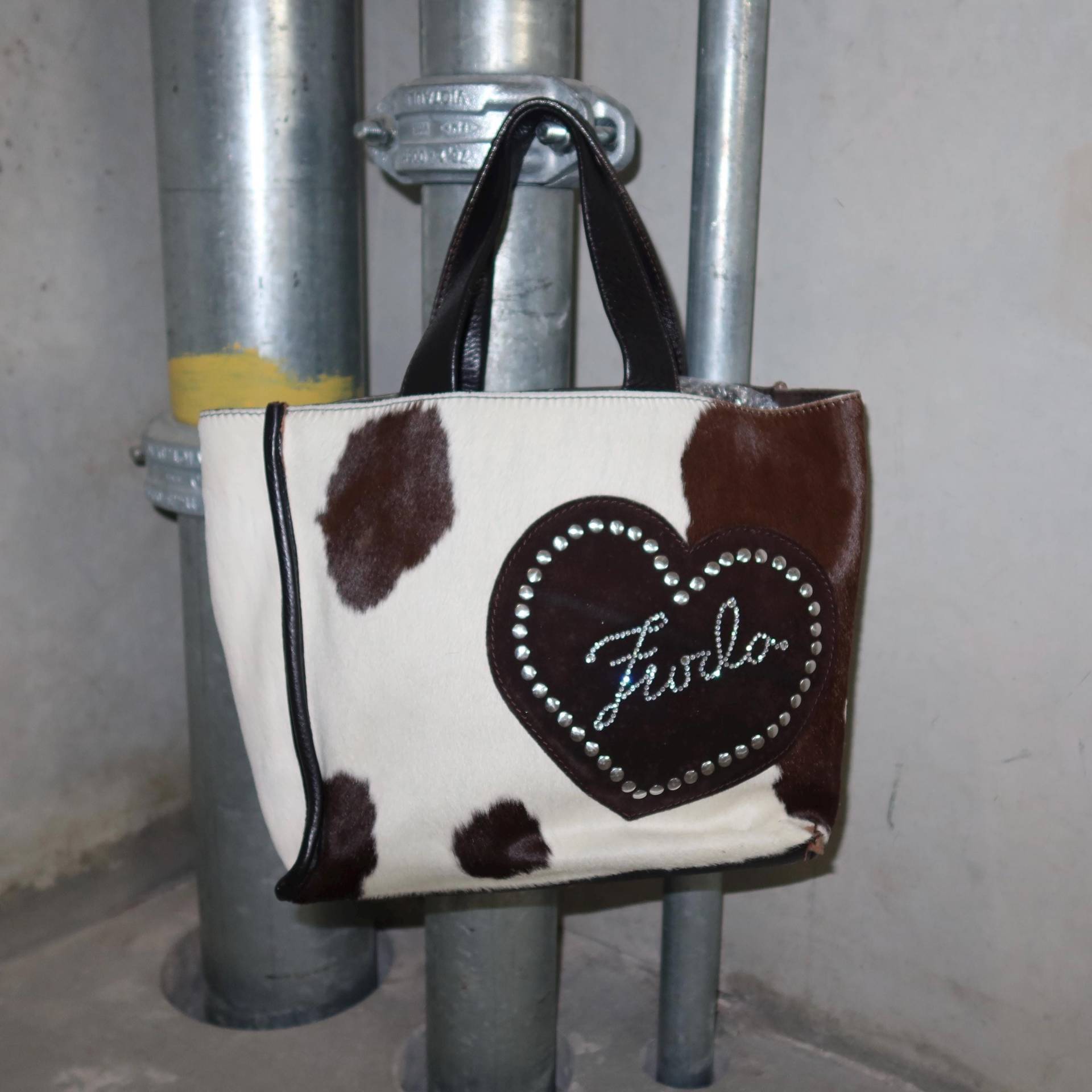 Furla Rindsleder Mini Tote Furla Rindsleder Mini Tote von GuzziArchive