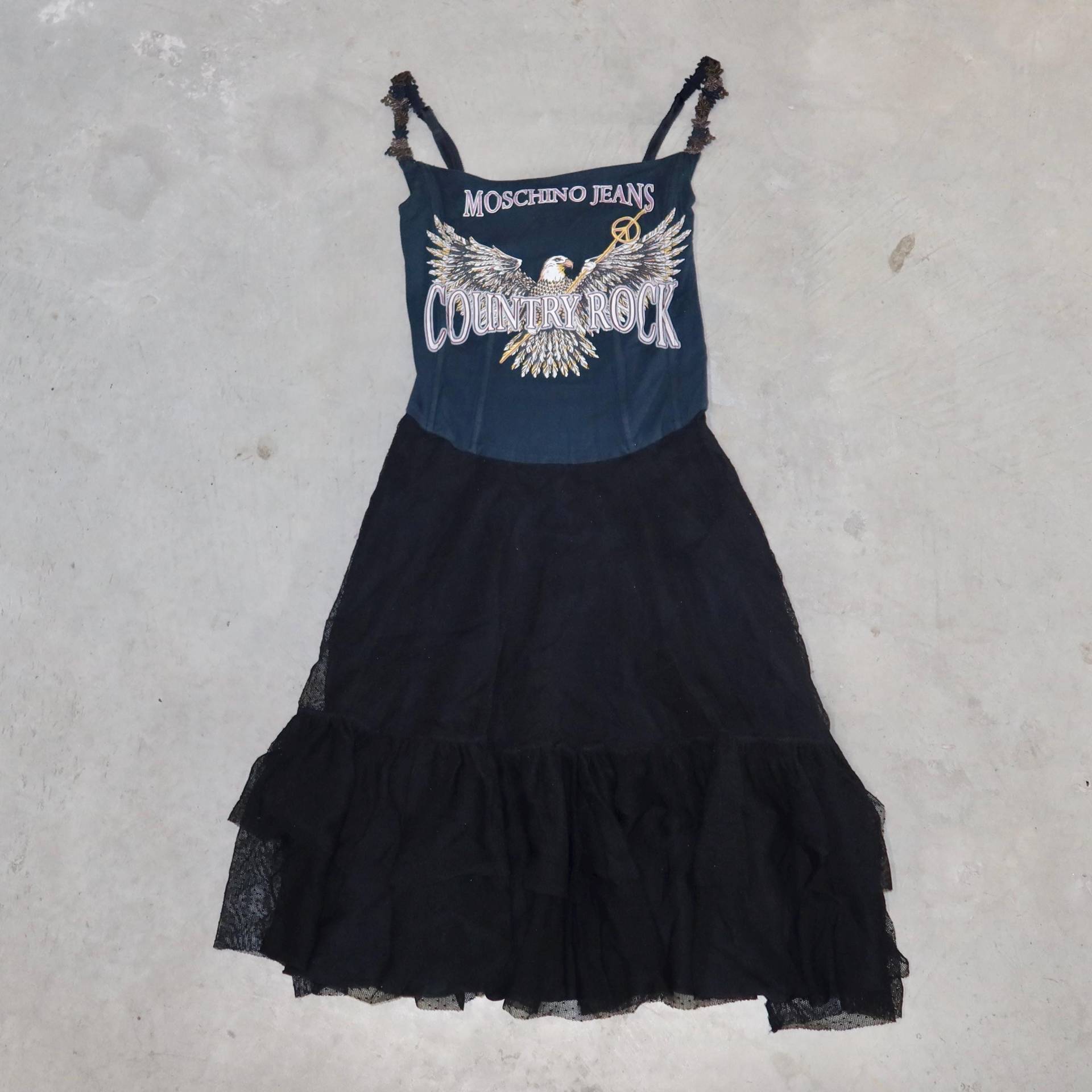 Moschino Korsett Und Tüllkleid Moschino Korsett Und Tüllkleid von GuzziArchive