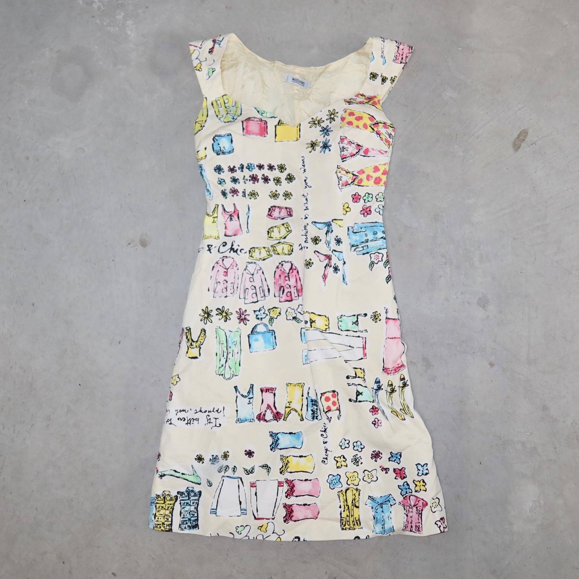 Moschino "Laundry" Kleid Moschino "Laundry" Kleid von GuzziArchive