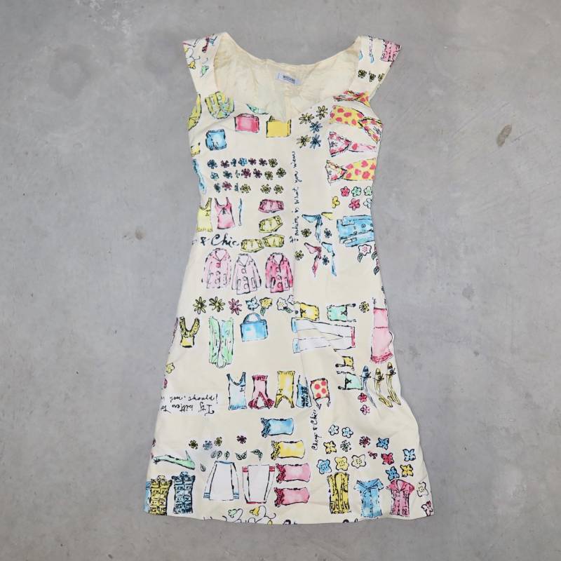 Moschino "Laundry" Kleid Moschino "Laundry" Kleid von GuzziArchive