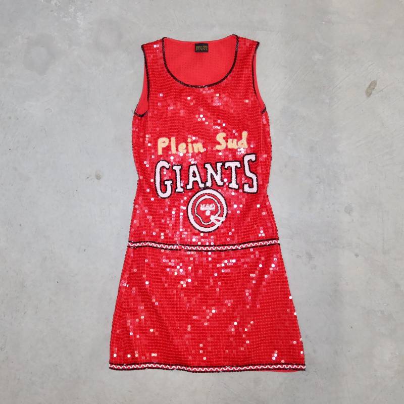 Plein Sud Pailletten Basketball Minikleid Plein Sud Pailletten Basketball Minikleid von GuzziArchive