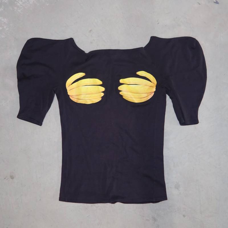 Seltene Chloé "Keep Your Bananas Off My Melons' Top Seltene Chloé "Keep Your Bananas Off My Melons' Top von GuzziArchive